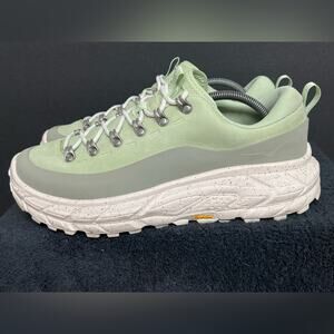 Hoka One U Tor Summit Men’s Seed Green Eggnog Shoes Men 10 Women 11 Shoes EUC